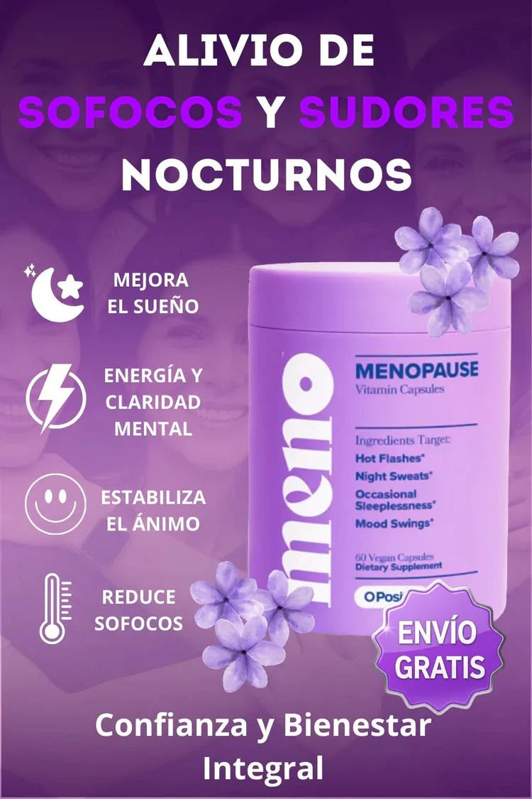 👉MENO 2 EN 1 PREMIUM : PARA LA MENOSPAUSIA Y CONTROL DE PESO😊😊