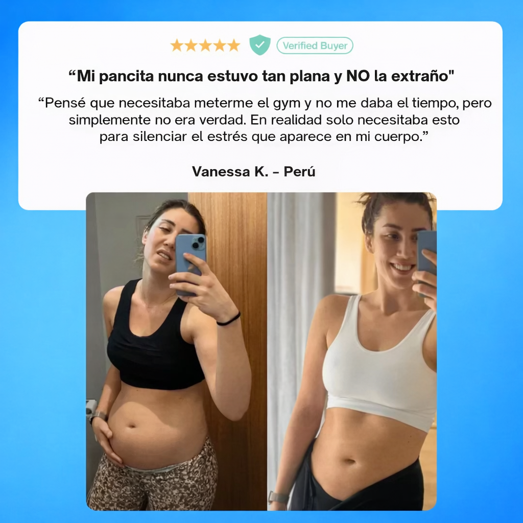 FEEL GOOD™: TU RITUAL DIARIO PARA LA PANZA POR ESTRÉS.