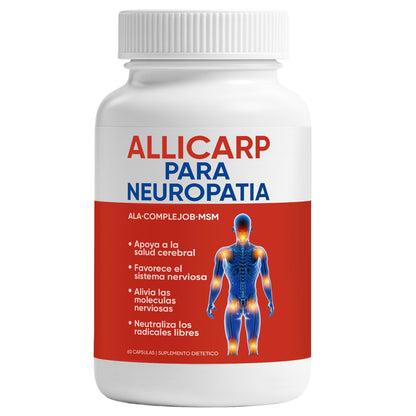 ALLICARP PREMIUM – TRATAMIENTO AVANZADO PARA LA NEUROPATIA  100% EFECTIVO🧠⚡