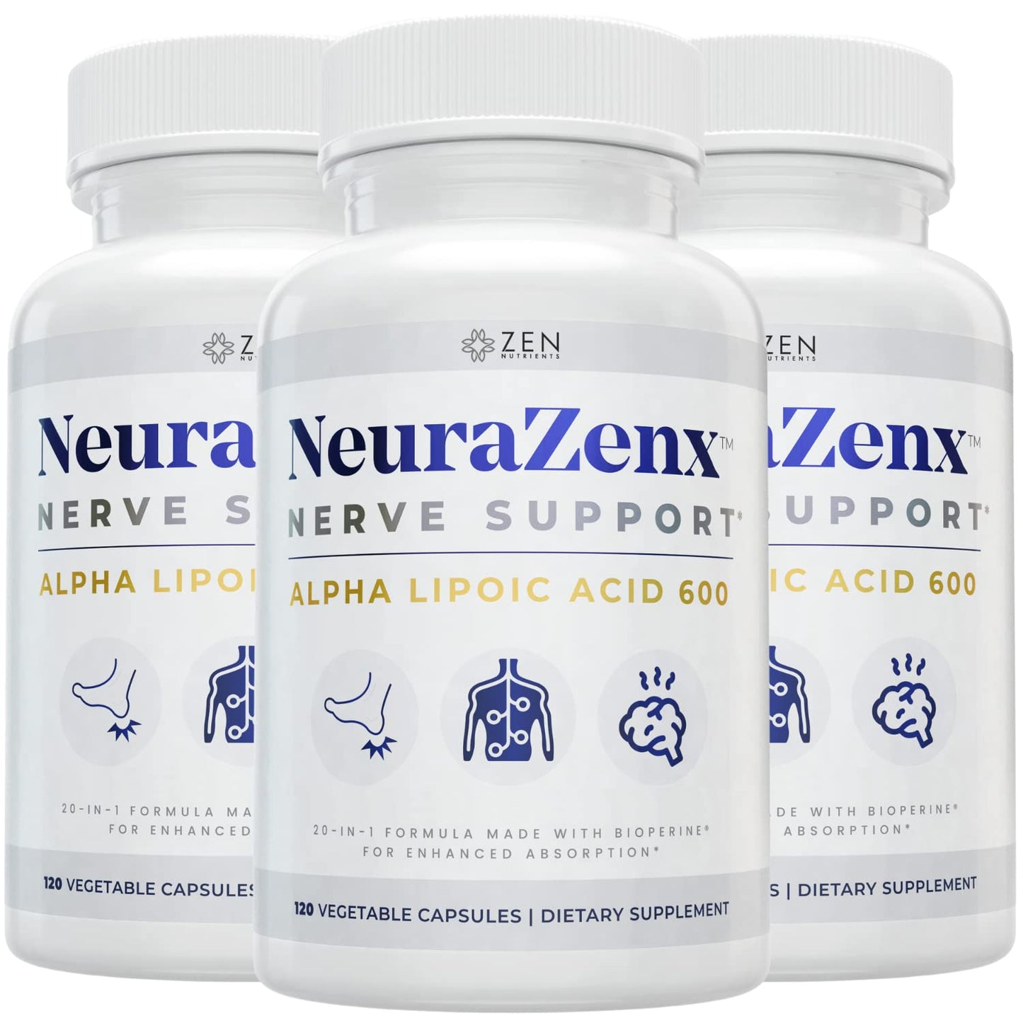 🧠 NEURAZENX PREMIUM ALIVIO  PARA EL DOLOR  NEUROPATICO 100% EFECTIVO