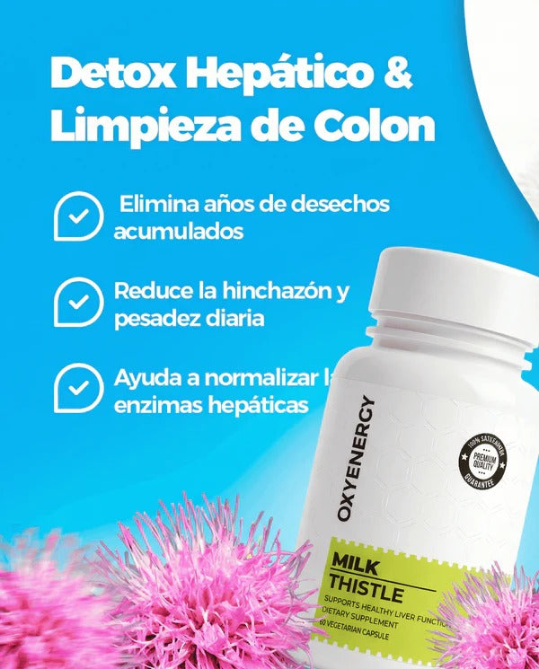 OXYENERGY CARDO MARIANO – DETOX HEPÁTICO & LIMPIEZA DE COLON
