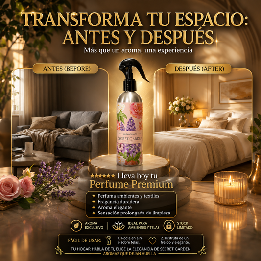 ⭐ FRAGANCIA PREMIUM PARA AMBIENTES Y TEXTILES ,AROMA DE LUJO