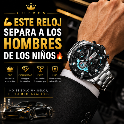 ⌚ RELOJ DE LUJO CURREN ORIGINAL