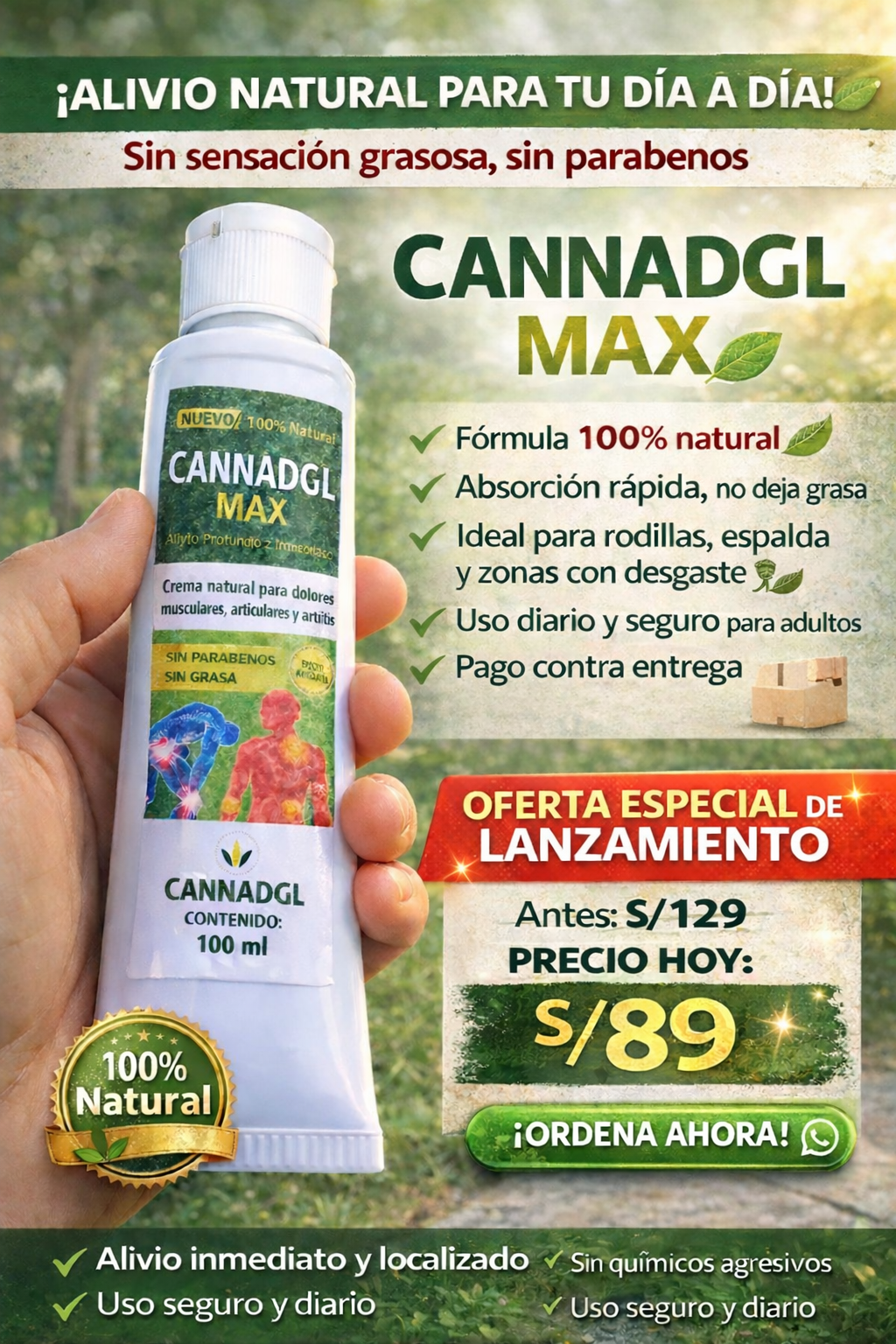 🔶CANNADOL MAX PREMIUM 100% EFECTIVO✅