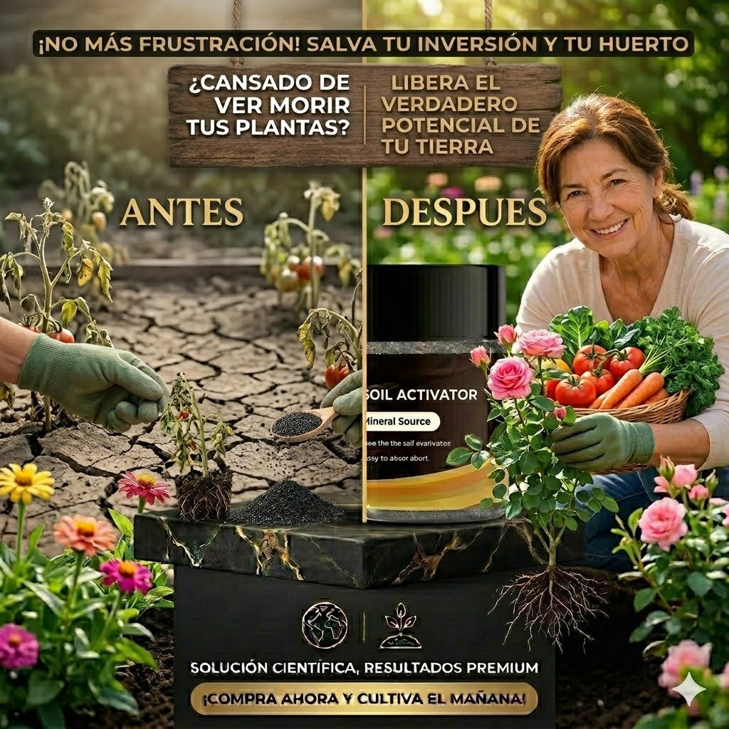 💥ACTIVADOR DE SUELO, FERTILIZANTE PROFESIONAL
