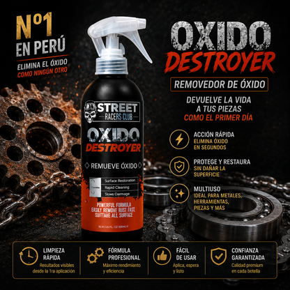 🔥QUITA ÓXIDO DESTROYER - LIMPIADOR PARA  METAL PROFESIONAL
