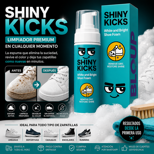 ⭐SHINY KICKS® ESPUMA PREMIUM PARA ZAPATILLAS
