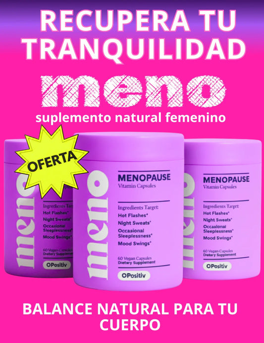 👉MENO 2 EN 1 PREMIUM : PARA LA MENOSPAUSIA Y CONTROL DE PESO😊😊