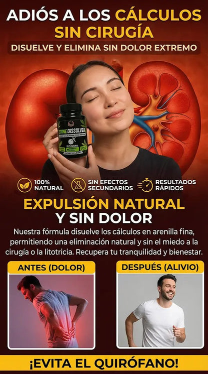 SUPLEMENTO RENAL  PARA ELIMINAR CÁLCULOS | 100 % NATURAL - 🚨GRAN PROMOCIÓN 🚨