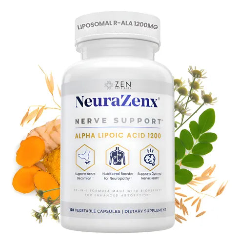 🧠 NEURAZENX PREMIUM ALIVIO  PARA EL DOLOR  NEUROPATICO 100% EFECTIVO