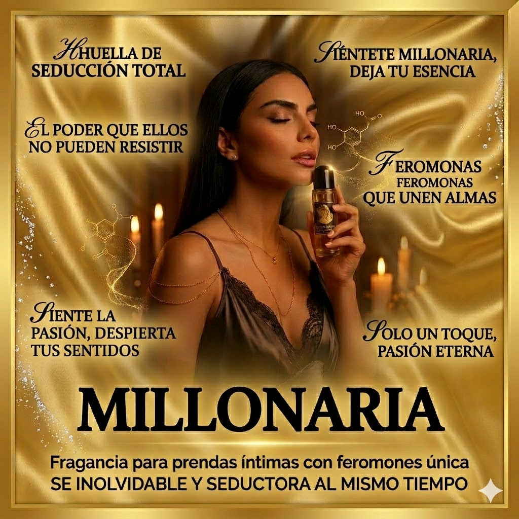 👑MILLONARIA WOMAN BLOCK – FRAGANCIA ÍNTIMA FEMENINA QUE PROVOCA
