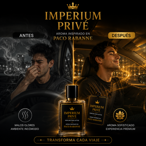 👑PACO RABANNE-PERFUME PARA AUTO PREMIUM ✨