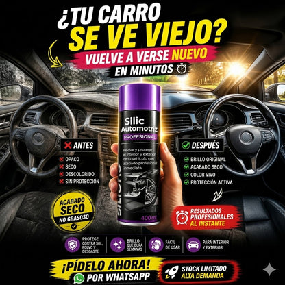 SILIC AUTOMOTRIZ PRO – ACABADO DE LUJO PARA TU VEHÍCULO ✨