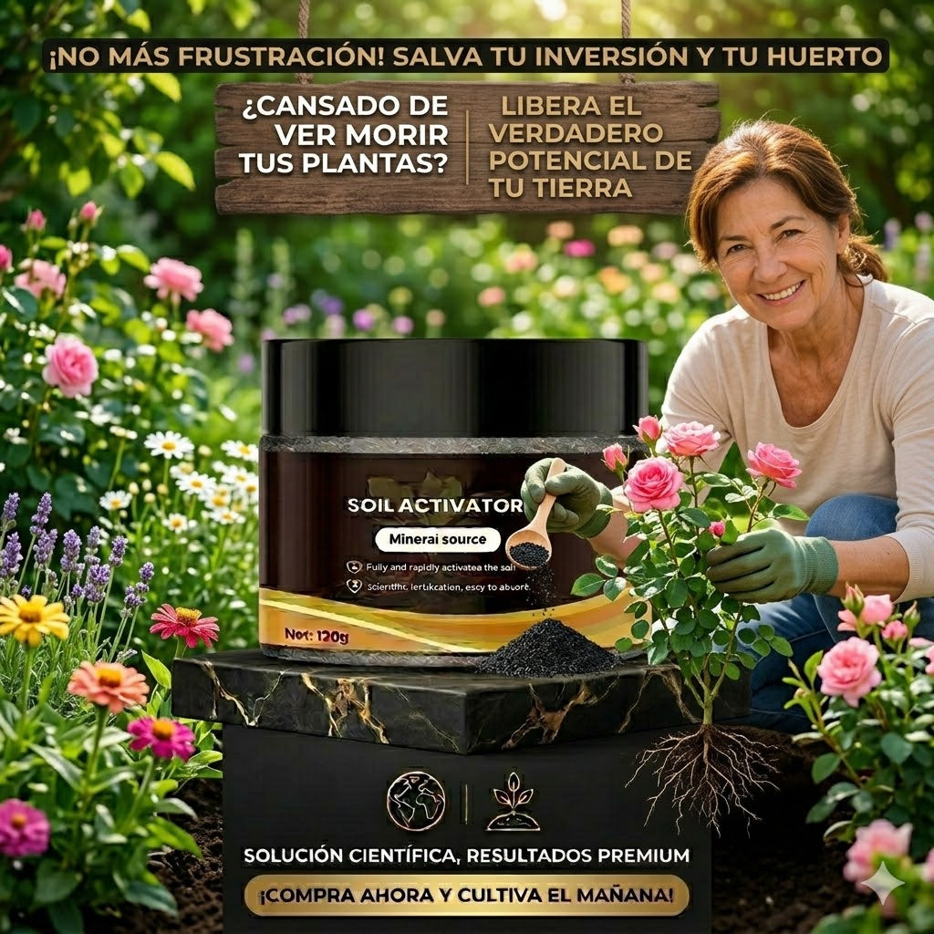 💥ACTIVADOR DE SUELO, FERTILIZANTE PROFESIONAL
