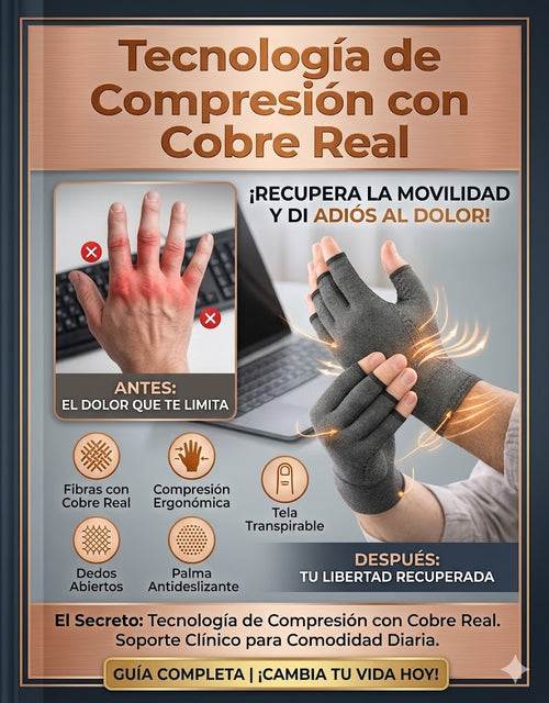 ⭐GUANTES TERAPÉUTICOS DE COMPRESIÓN - CALIDAD PREMIUM