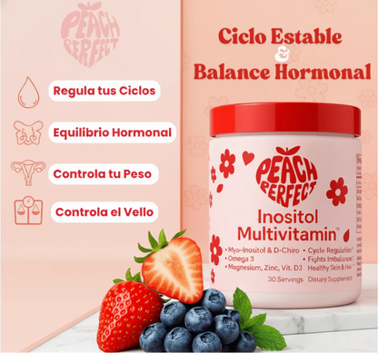 INOSITOL PREMIUM 🌸🔄CONTROLA TU CICLO Y APOYA TU FERTILIDAD 🤍👶